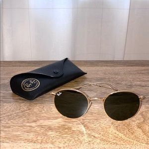 Ray-Ban RB3447N Round Metal Sunglasses